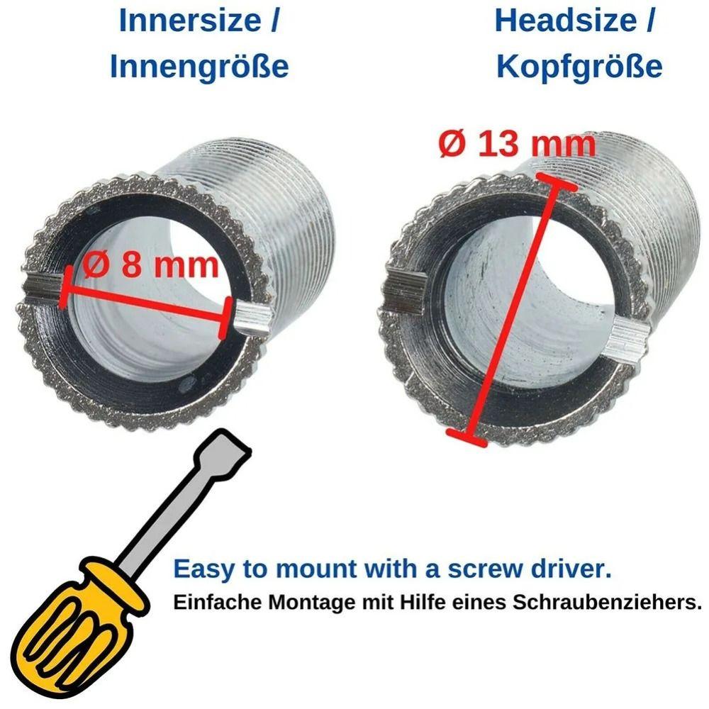 5pcs 35mm 45mm Size Drain Fastener Bolt Replacement Strainer Connectors  For Kitchen Sink