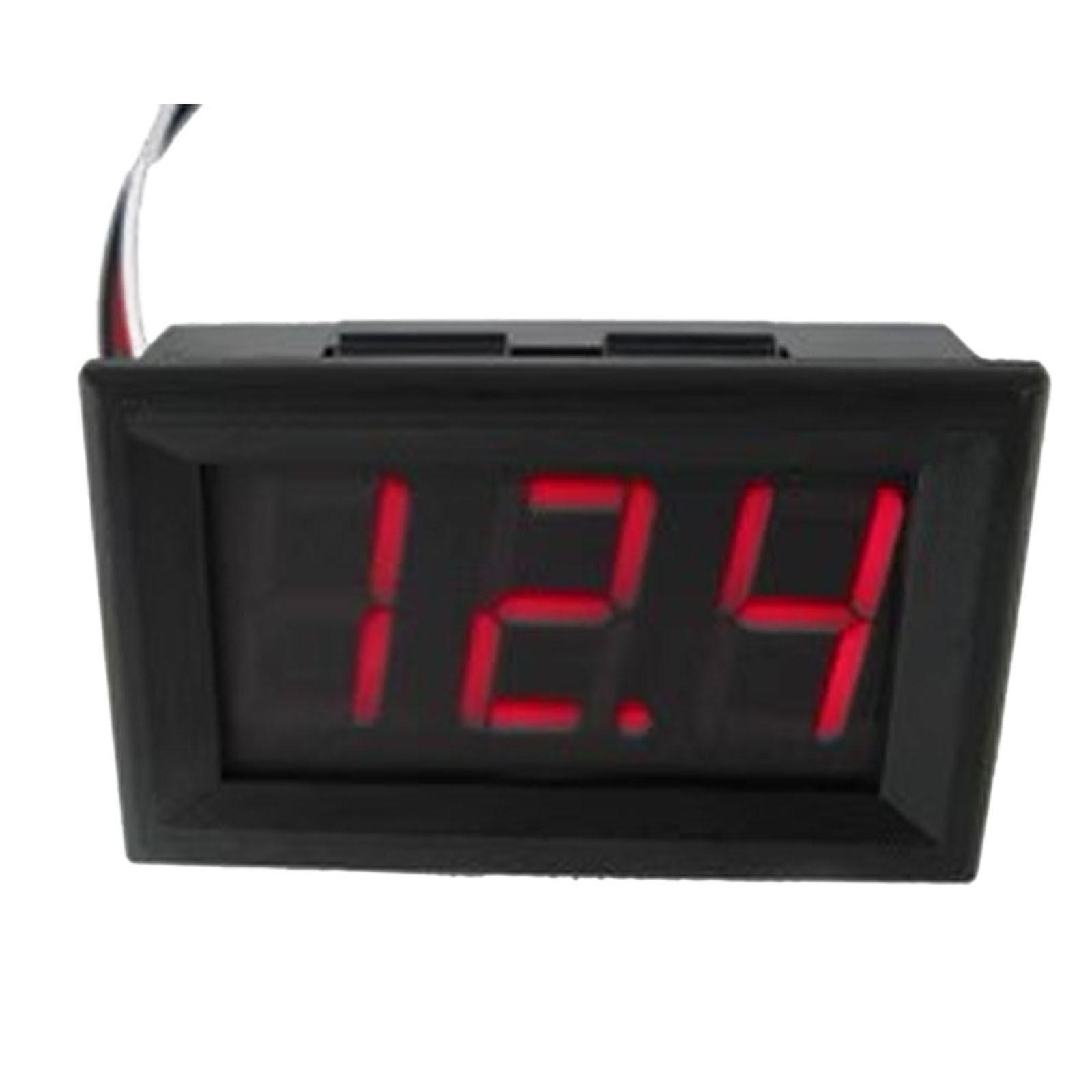 

Easy to Read DC Voltage Table Bright LED Display for Accurate Measurement червоний