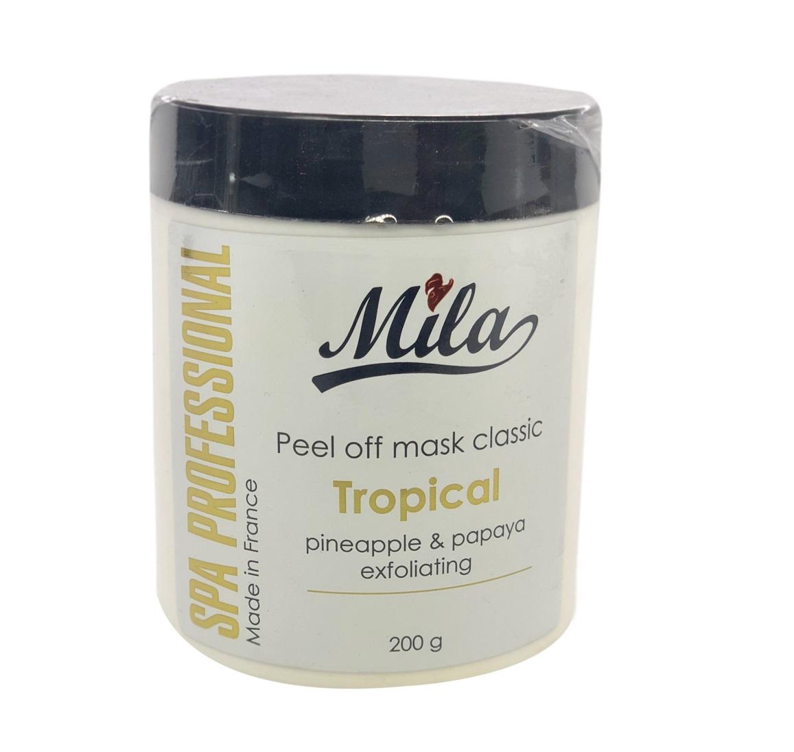 

Альгінатна маска Ананас + папайя MASK CLASSIC TROPICAL POWDER Mila Perfect 200 г