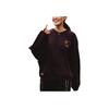 Puma Future Of Classic Crew Casual Pullover Long Sleeve Sweatshirt Unisex sweatshirt Midnight-Purple Crimson 630479-89