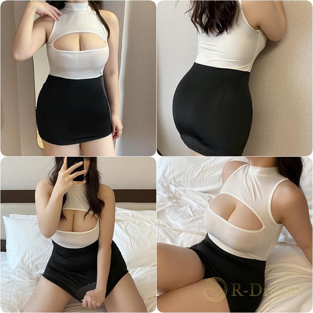 Secretary Large Sexy Open Office Holes [R-Dream] Cosplay, Size, Costume, Chest, XL, 3XL, Teacher, Lady, Chubby, Bodycon, Lingerie, Extreme, Pervert,