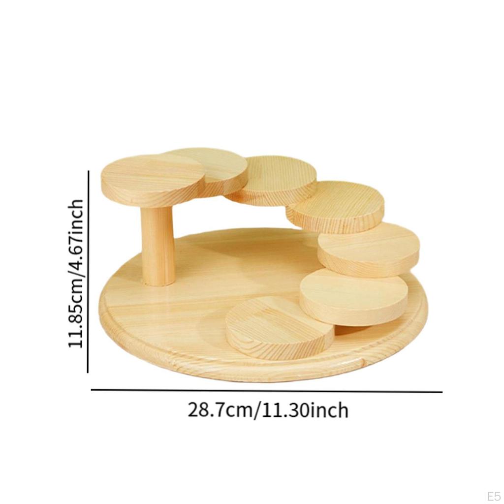 Creative Wooden Stand for Serving Sashimi And Snacks