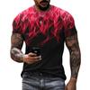 Europe And America Hot Sale Viking Tattoo Art T shirt Men's 3D Print T-shirts Summer Casual Sports Short Sleeve Retro Tops