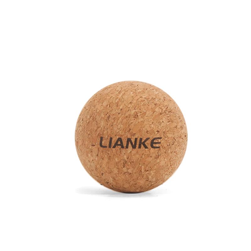 Cork Peanut Yoga Massage Ball for Muscle Relaxation