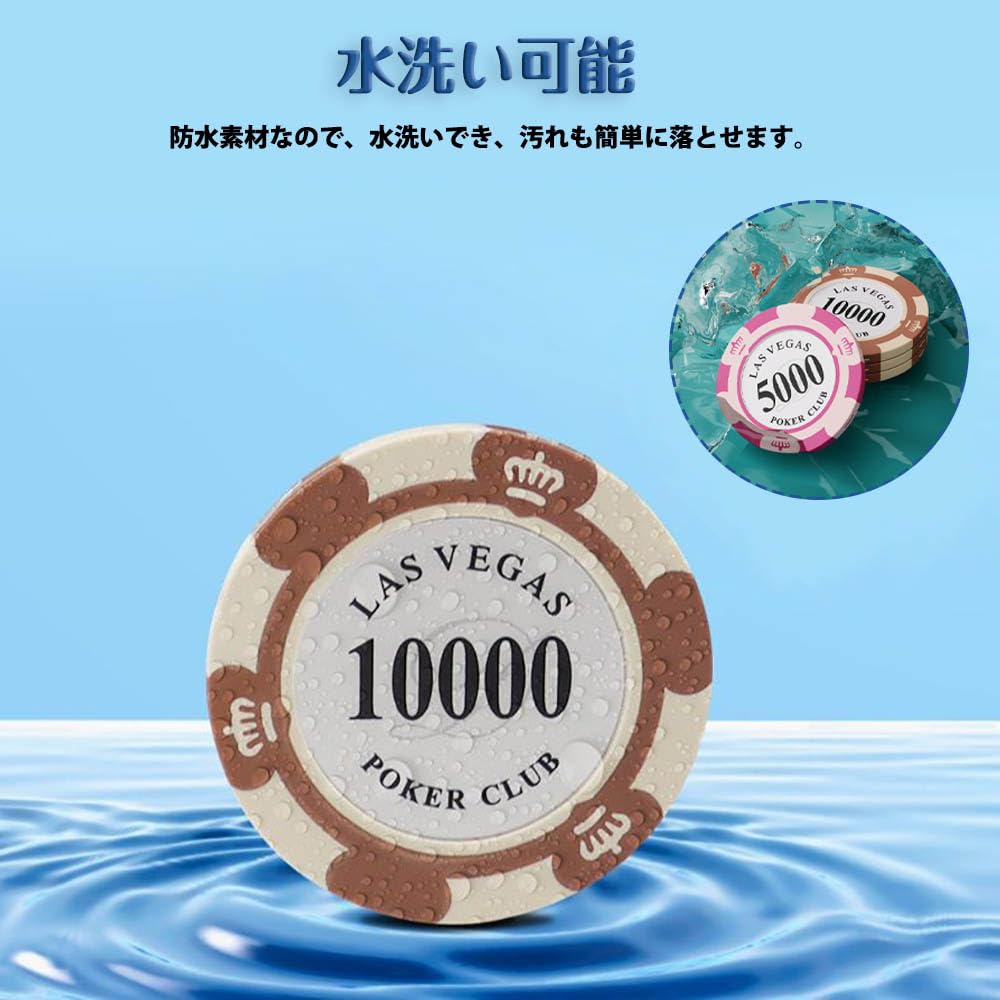 CHANJIF Golfballmarker 13-teiliges Set Magnetisches Casino-Chip-Design