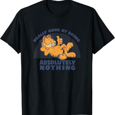 Garfield Classic Echt Goed in Absoluut Niets Doen T-shirt