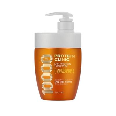 Elastine Protein Clinic 10000 Kuracja do włosów 700ml | Odżywka odżywcza z proteinami i aminokwasami | Maska do włosów K-Beauty do pielęgnacji zniszczonych włosów