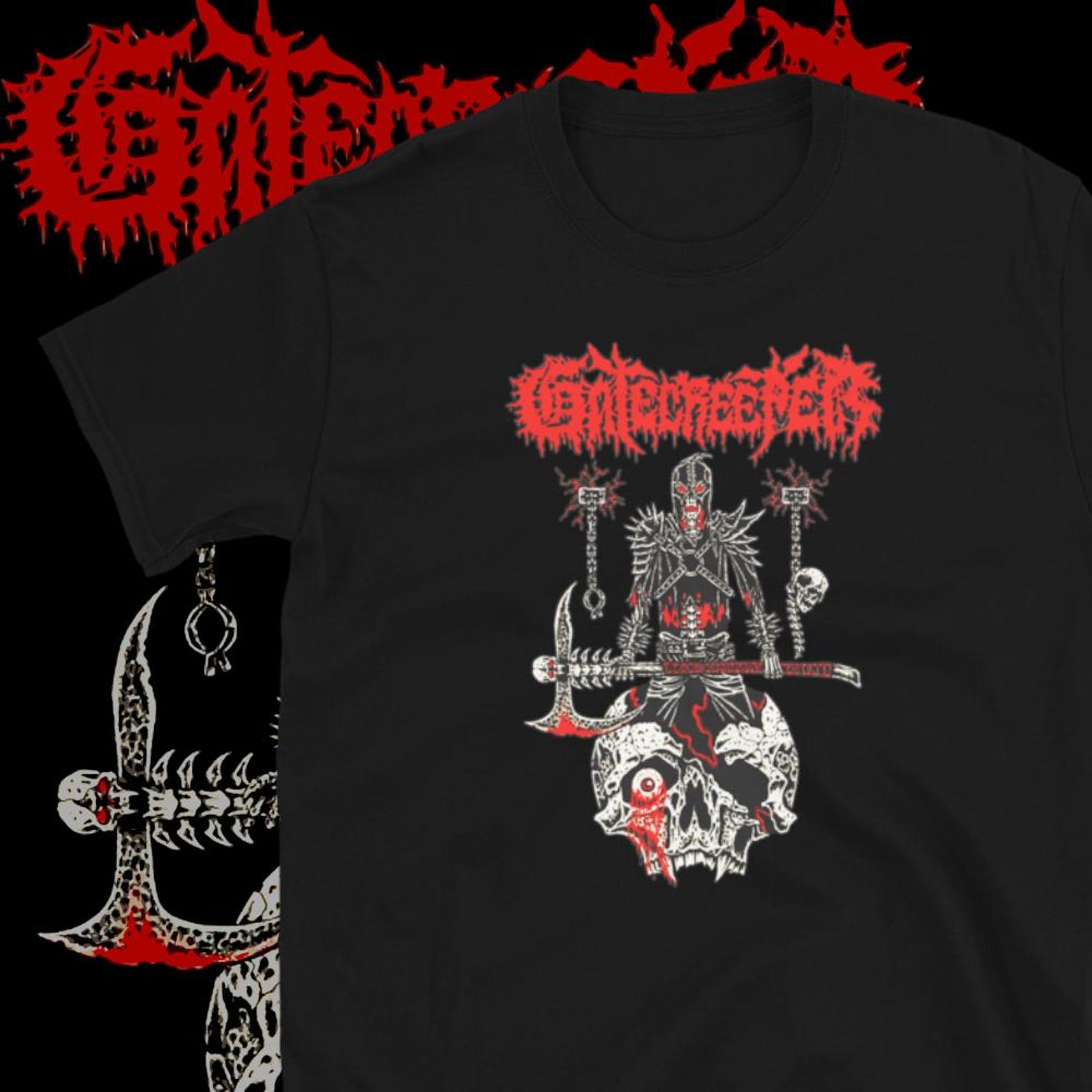 Gatecreeper T shirt Death Metal Band Merch M