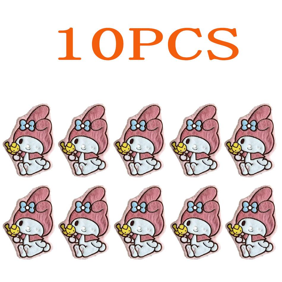 Sanrio  My Melody Pochacco Kawaii Cute Hand Towel Water-Absorbent Coral Fleece Kitchen Decor Quick-Drying Girls Towel