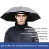 Portable Hands Free Umbrella Hat With Uv Resistance And Rain Proof Design Perfect For Hiking Fishing Gardening And Camping