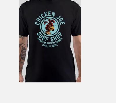 NWT Chicken Joe Surf Shop Lustiges Unisex T-Shirt