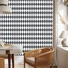 Harlequin Diamonds Wallpaper Gray, Light Gray and White 50x1000