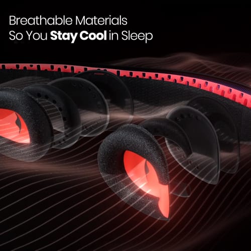 Manta Pro Sleep Mask - 100% Light Blocking Sleep Mask for Side Sleepers, Breathable and Comfortable, Spacious, Pressure-Free Lash Coverage, Perfect Fo