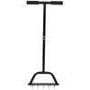 Hand Aerator Lawn Aerator Carbon Steel Strong Soil Loosening Effect Thickened Widened Pedal Garden