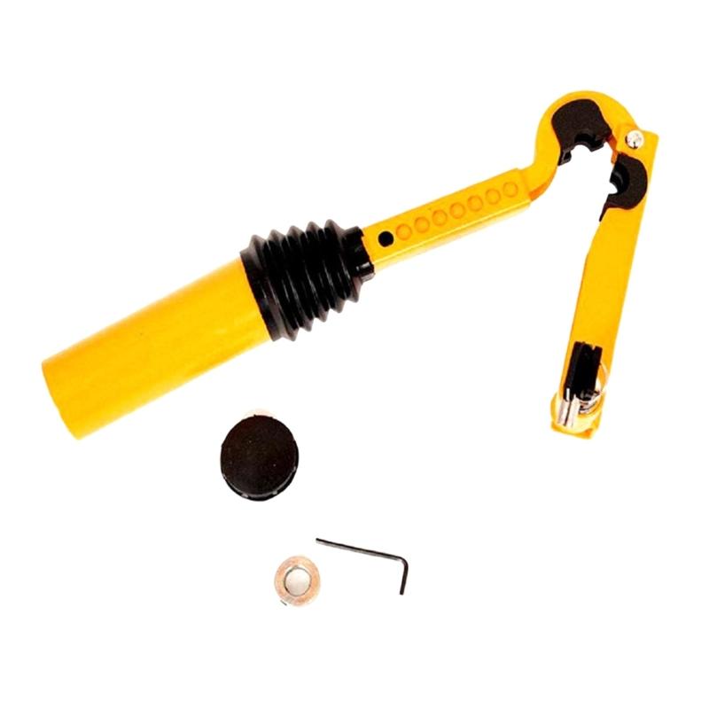 

Universal Anti Theft Car Handbrake Gear Lock Adjustable Adjustable Car Lock Simple to Use for Car Trucks SUVs Trailers 1