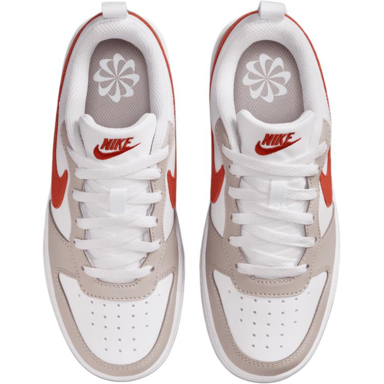 Nike Court Borough ESS+ Comfortable Classic Kids Sneakers Kids sneakers White Red IQ2725-100