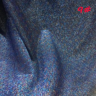 2 Yards Bastelbedarf Hintergrund Bühnenshow Kleidung Hochzeitsdekoration Zubehör Mehrfarbig Modekleid Lurex Glitzerstoff