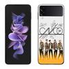 Cnco Boys Pop Phone Case For Samsung Z Flip 7 6 5G Galaxy Z Flip 5 4 3 Black Hard Cell Cover Luxury PC Shell Coque
