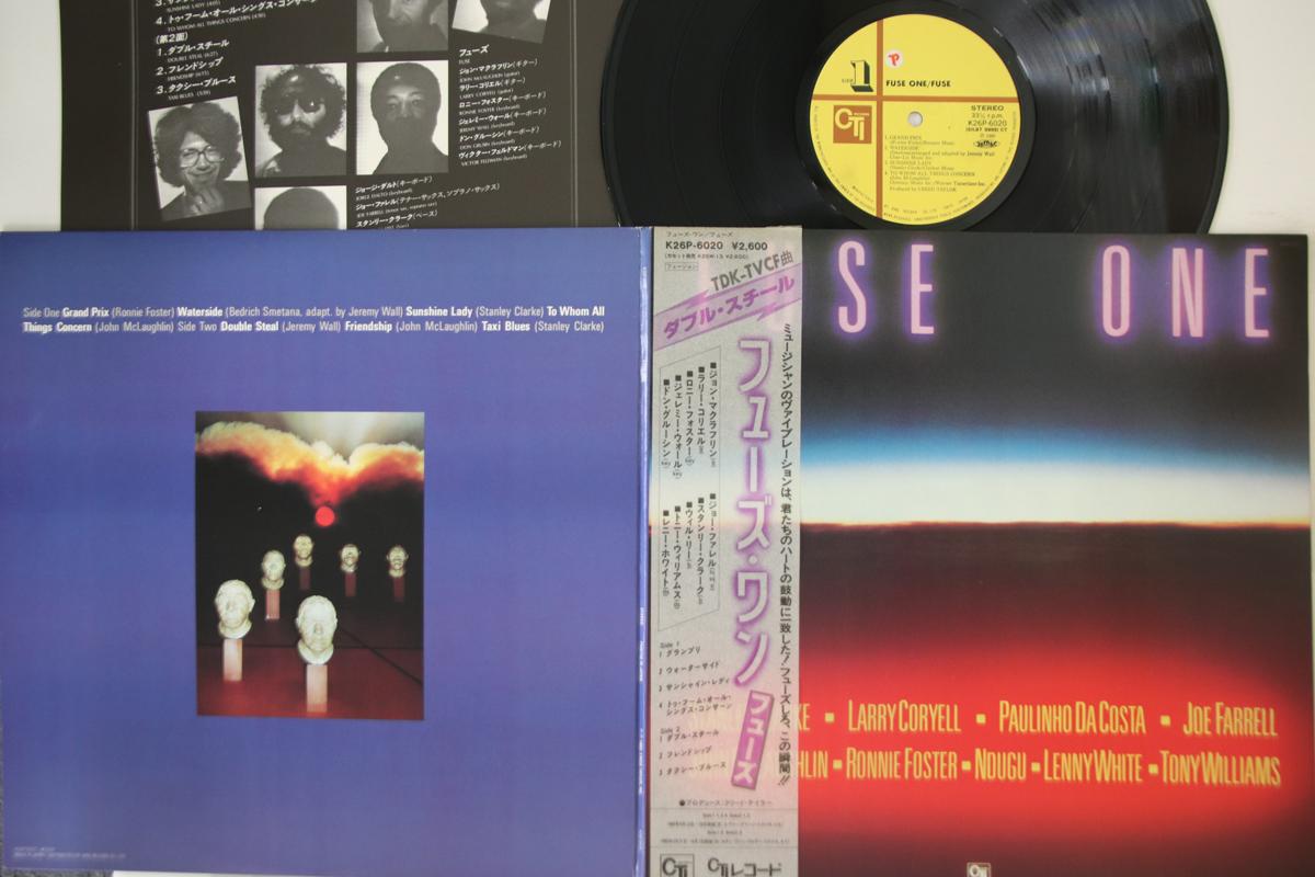 

LP Пластинка FUSE ONE - Fuse One K26P6020PROMO CTI 1980 Япония Оби Джаз Б/У