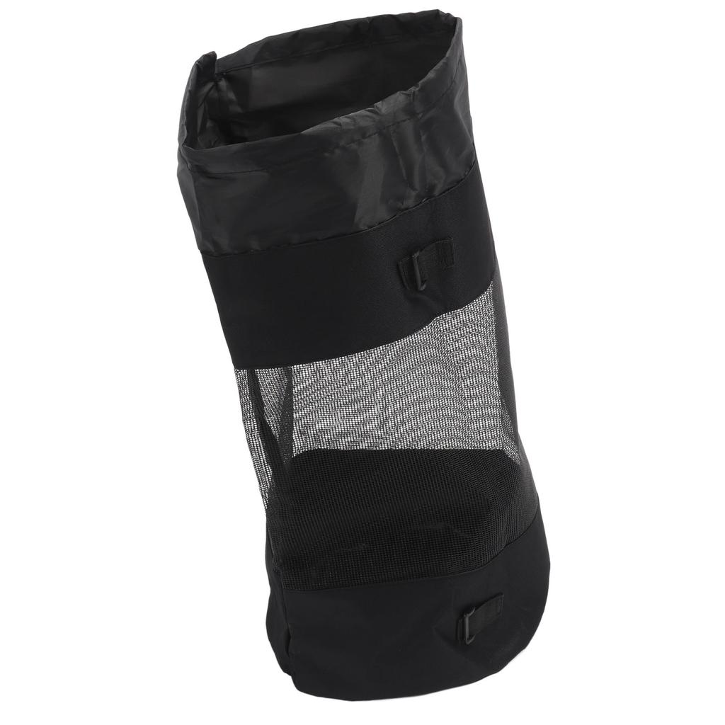 Boat Trash Can Large Capacity Easy to Use Hoop Mesh Boat Trash Bag Boat Garbage Can for Marine Yacht