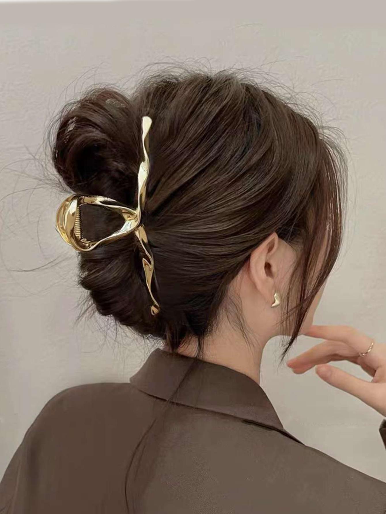 

1Pcs Fashion French Simplicity Hair Claws For Women Hair Accessories
