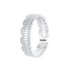 Cui Yan S925 Sterling Silver Korean Lace Flower Ring: Retro, Fashionable, Adjustable, Niche Design for Women