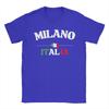 Oversized TShirt Italy Flag Cotton TShirts  Fashion Tshirt for Unisex Summer YK Casual Custom DIY Short Sleeve Top Tees