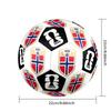 1pc Norwegian Crest Size 5 Soccer Ball Professional Match Training Football Indoor &Outdoor Sports Ball Club Training Ball Lightweight Durable y24