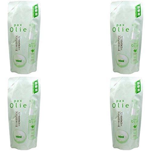 

Pax Olly Face Foam soap for face Refill 140ml [Bulk purchase] (Liquid washing) [x4 pieces]