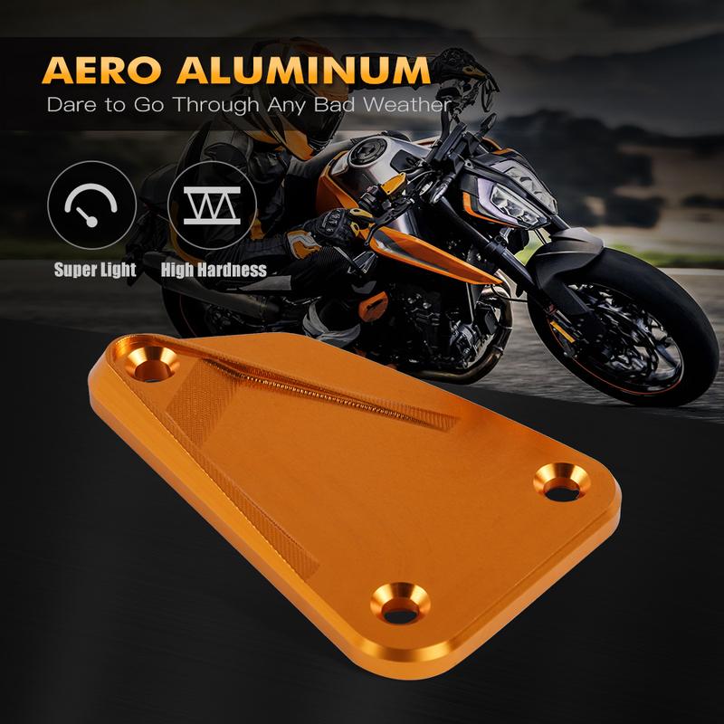 Front&Rear Brake Master Cylinder Cap Cover for KTM 790 Duke 790 Adventure/R 2018-2022 890 Duke/L 2021-2023 890 Adventure/R 2021