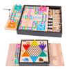 Kids' 5-in-1 Educational Board Game Set
