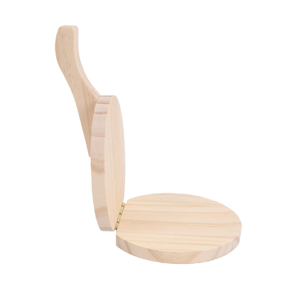 Wooden Tortilla Press Ergonomic Handle Wooden Tortilla Maker for Homemade Roti Chapati Burritos Pizza