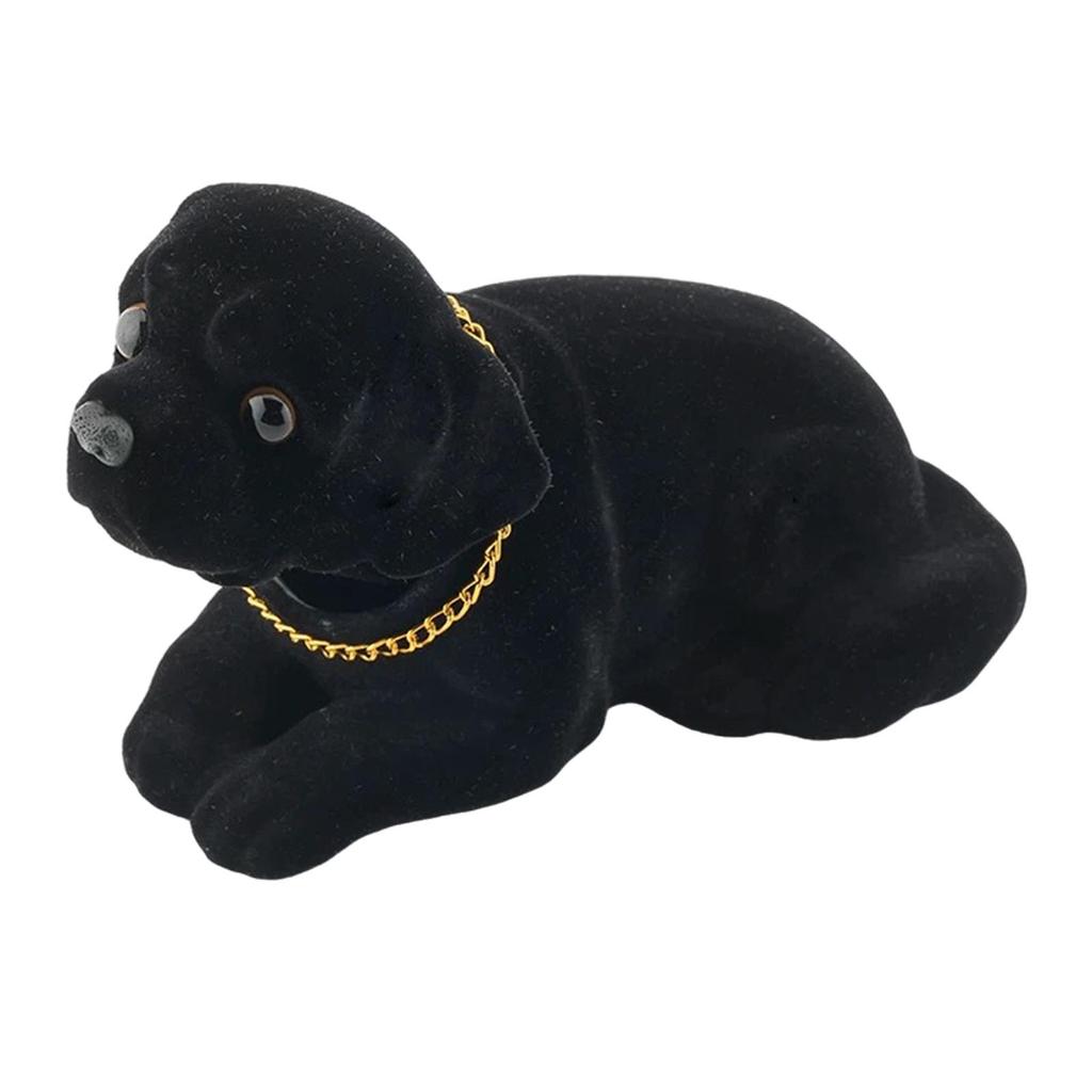 Dog Figurine for Vehicle Dashboard, Interior Accessories for Pet Lovers, Gift for Office Space