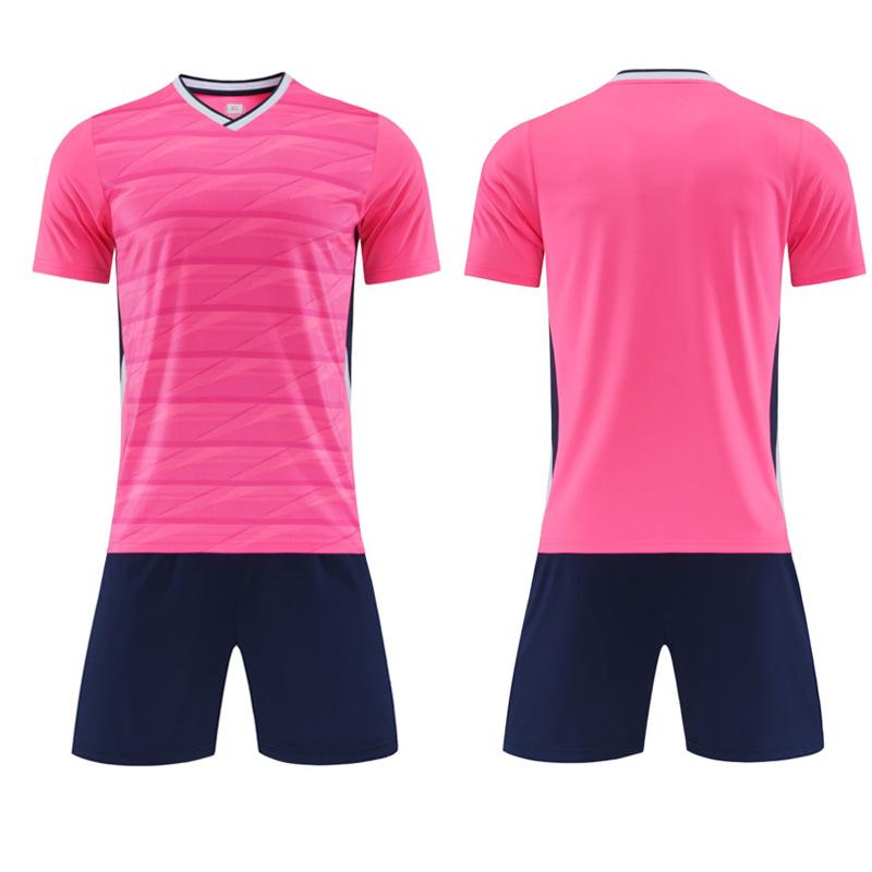 Wholesale 2025 Children's Football Jersey Set, Primary School Football Training Jersey, Boys and Girls Competition Printed Jersey