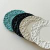 1/6 1/12 Scale Miniature Dish Plate Alloy Tableware Dollhouse Kitchen Accessories Cute Tiny Dish Models for Micro Landscape Pretend Play Prop