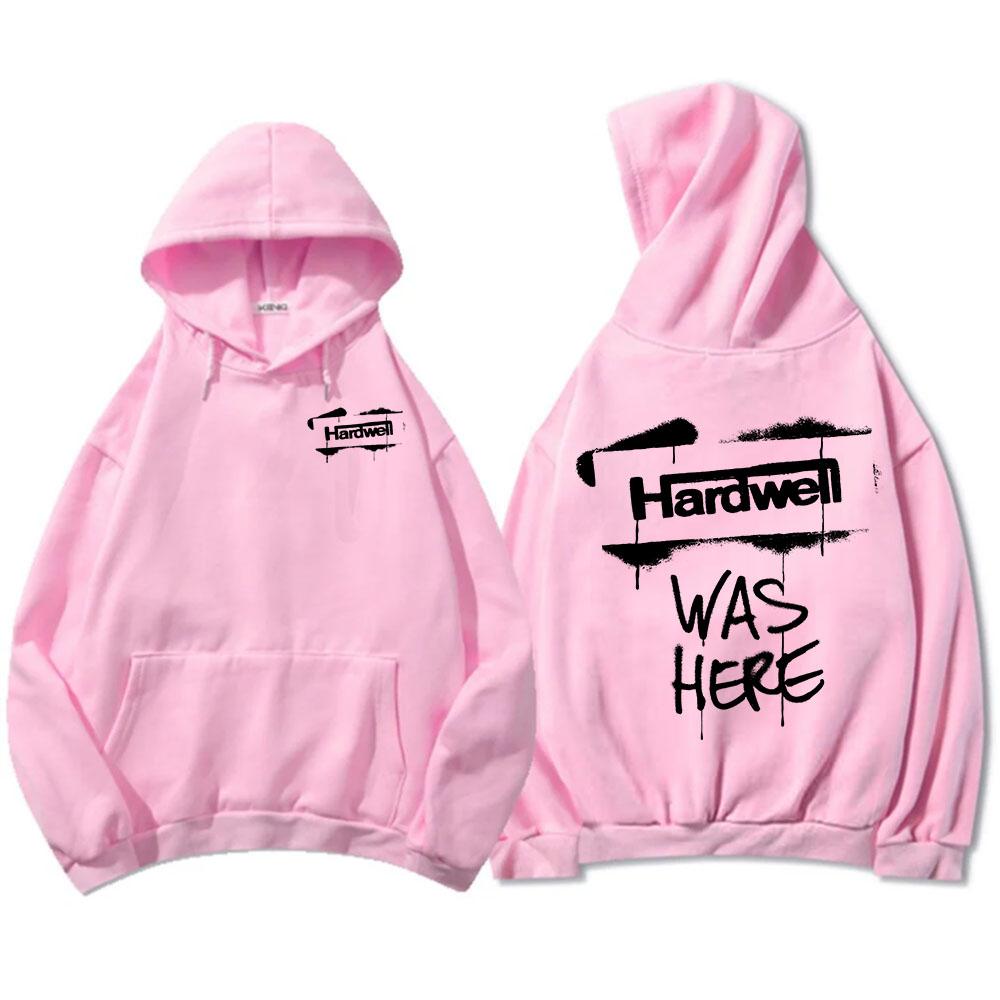 Mikiny Hardwell Was Here Ležérní s dlouhým rukávem Podzimní mikiny Pánské Dámské Oblečení Módní Fleecové Teplé Unisex Hip Hop