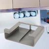 Wall-Mounted Cling Film Organizer Plastic Tinfoil Storage Space-Saving Kitchen Accessory No-Punch Installation