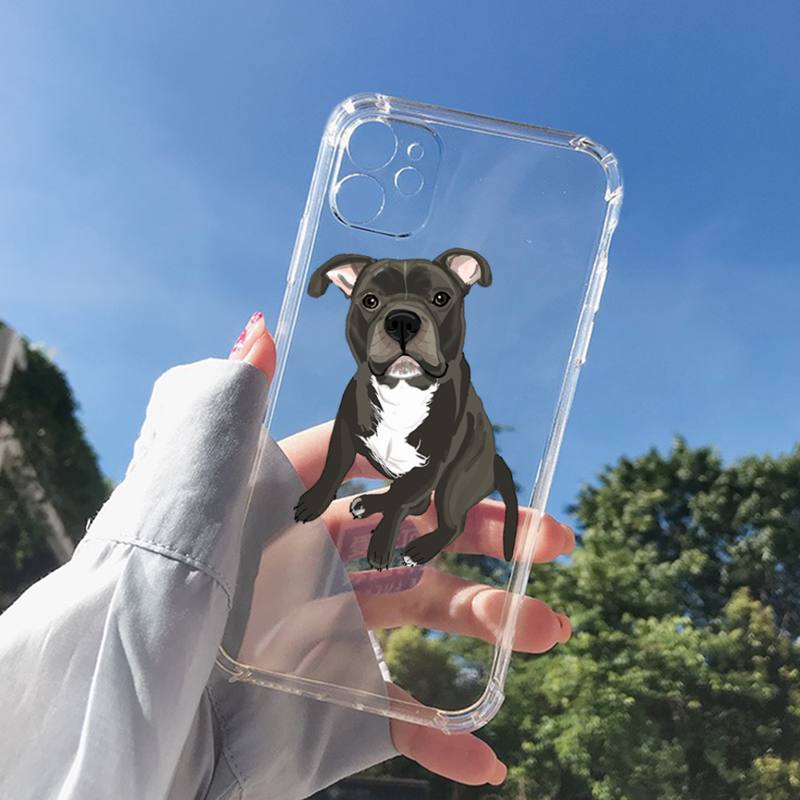 

Чехол MaiYaCa Bull с милой собакой, домашним питомцем, питбулем, для iPhone 11, 12, 13 mini pro XS MAX 8, 7, 6, 6S Plus X 5S SE 2020 XR, чехол 13 Pro Max