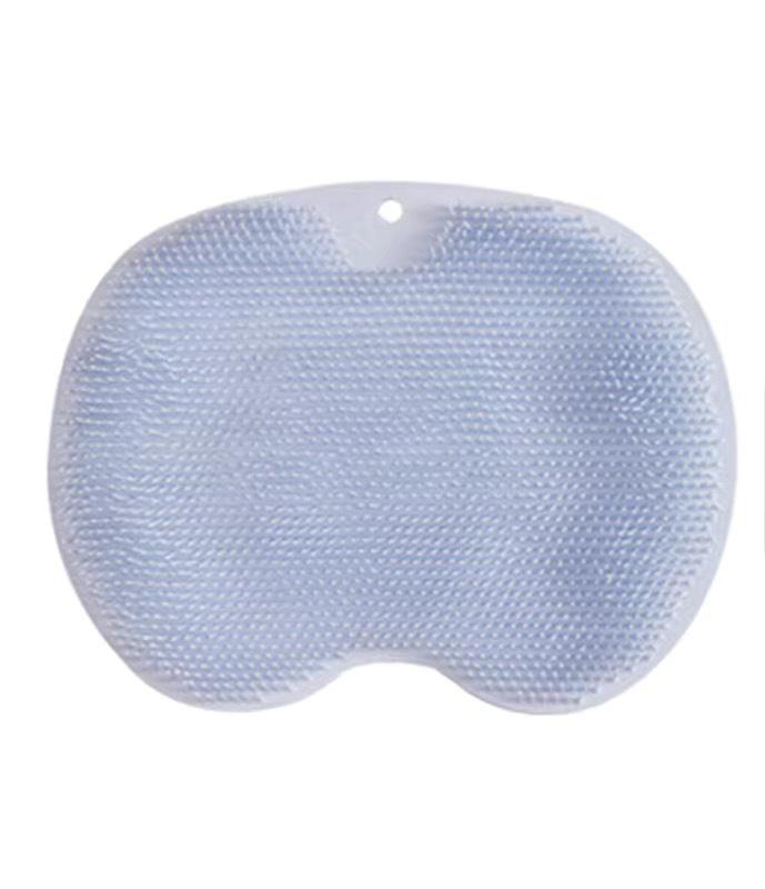 Back Massage Brush Silicone Foot Wash Body Cleaning Bathing Tool Exfoliating Shower Massage Scraper Bathroom Non Slip Bath Mat
