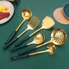 Stainless Steel Kitchenware Six-Piece Set Cooking Spoon and Shovel Ceramic Handle Spatula Spatula Kitchen Utensils Gift Box