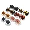 Men Vintage Rectangle Frame Sunglasses Fashion Retro Sun Glasses Luxury Brand Design UV400 Shades Eyewear Women Goggles