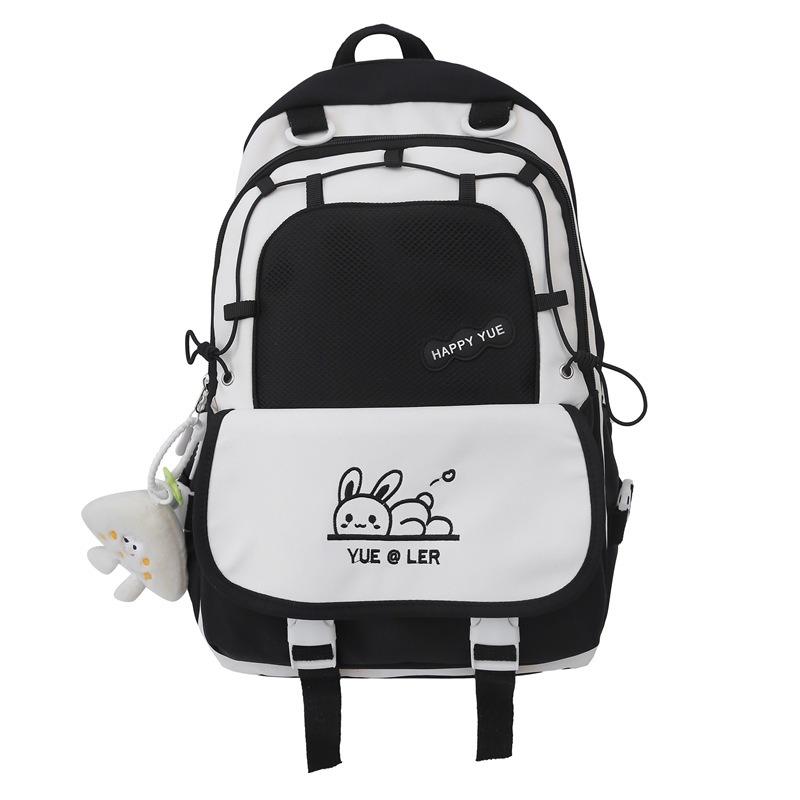 Schoolbag Large Capacity Backpack New College Style College Student Female Casual Schoolbag Fashion Travel Junior High School Student
