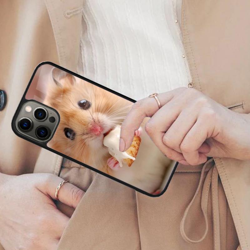 

Funny Cute Hamster Magnetic Phone Case For APPLE iPhone 17 Air 16 14 13 12 Pro Max 15 Plus Wireless Charge With MagSafe Cover iPhone 13mini