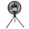 Camping Fan with Tripod Stand and Light USB Rechargeable Battery Operated Portable Camping Cooling Fan for Home Outdoor