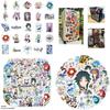 50pcs Genshin Impact Waterproof Stickers Reusable Adhesive Decoration