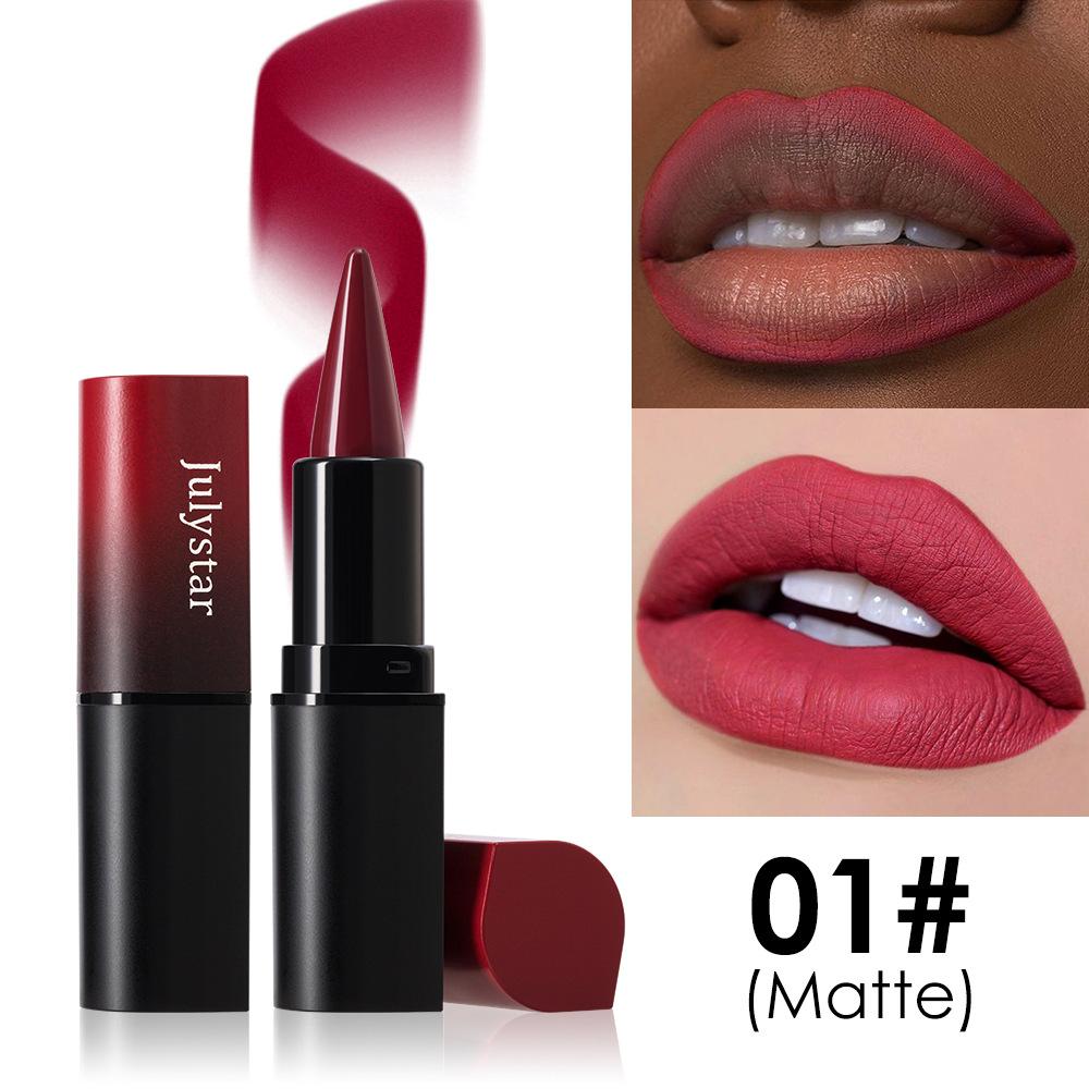 

Карандаш для губ с коническим грифелем, стойкая матовая помада бархатного черного и коричневого цвета, водостойкий натуральный тонкий карандаш для губ, макияж, косметика