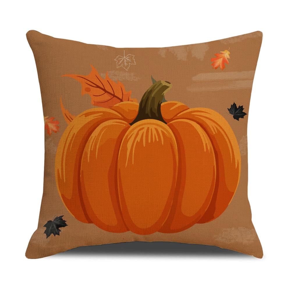 Autumn Story Printed Pillowcase Harvest Festival Decoration Sofa Pillowcase Bedroom Bedside Cushion Cover