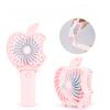 Summer Portable Handheld Usb Powered Student Powerful Foldable Cartoon Mini Fan