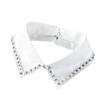 Japanese Style Fake Collar For Shirts Removable Rhinestones Decorated Polyester Fashion Accessory