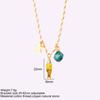 Collana Pesce Stile Boho Y2K per Donna Set da 3 Pezzi Carino Choker Stella Cuore Collari in Pietra Naturale Gioielli Estivi Trendy da Donna a Catena Lunga